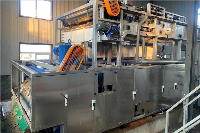 北京某污水處理廠污泥深度脫水項目