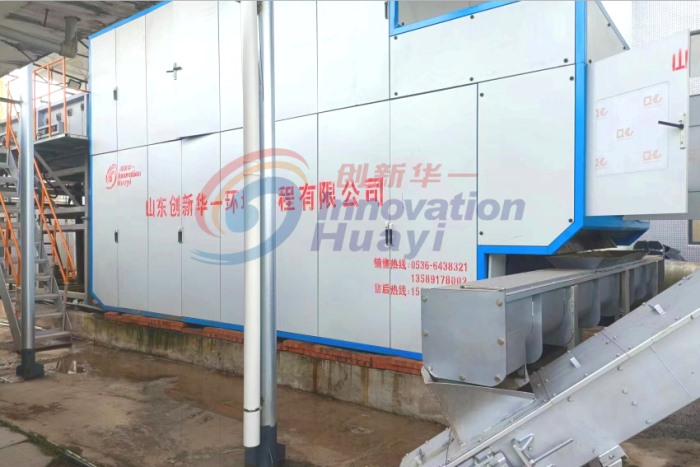 四川某市政污泥深度脫水項(xiàng)目