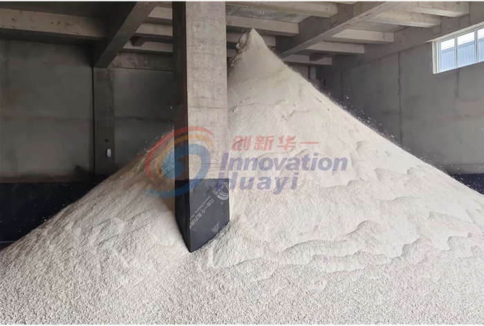 山東某石膏脫硫真空過濾機運行現場